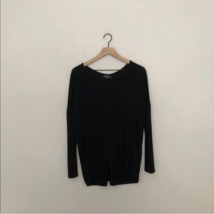 Lulu’s  Knit Shirt Exposed Zipper in Back